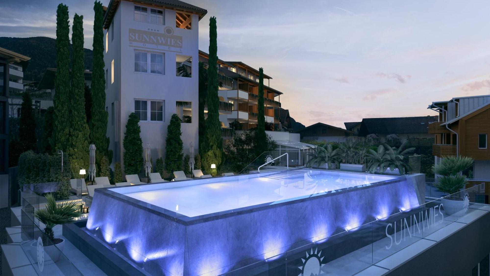Hotel Sunnwies Scena Esterno foto